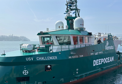 USV Challenger et 100% fjernstyrt fartøy