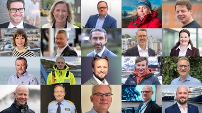 Some of the contributors who will be joining The Norwegian Cruise Conference in Aalesund
