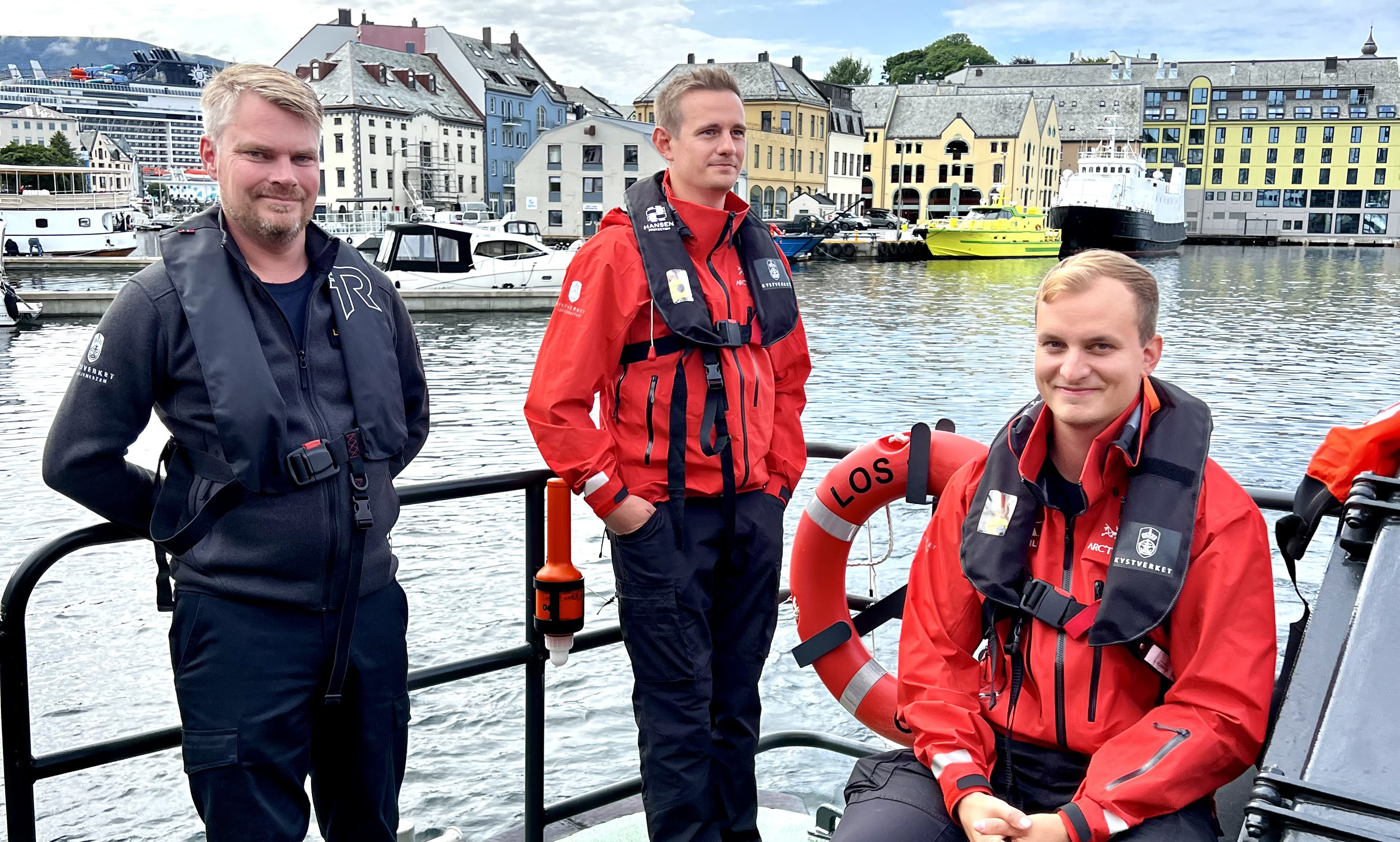 Losaspiranter om bord losbåt