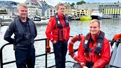 Losaspiranter om bord losbåt