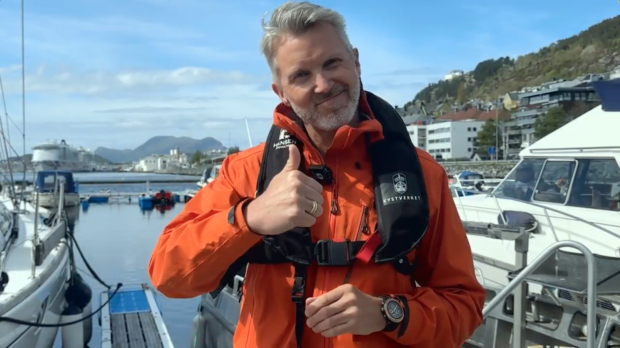 Kystdirektør i båthavn