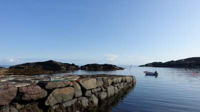 Stille på sommeren og begrenset aktivitet i fiskesesong.