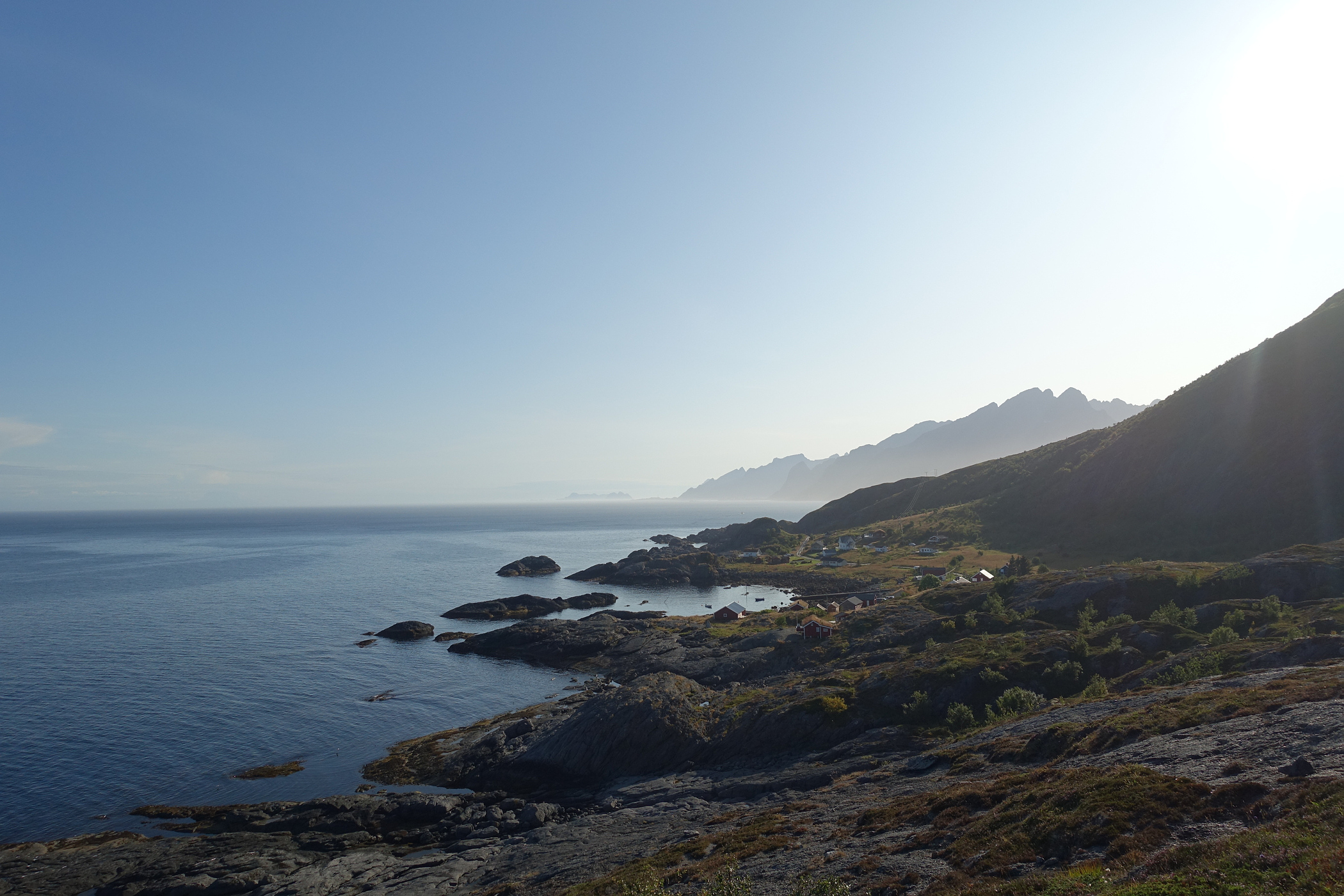 Nordlandsidyll rundt Nesland stø.