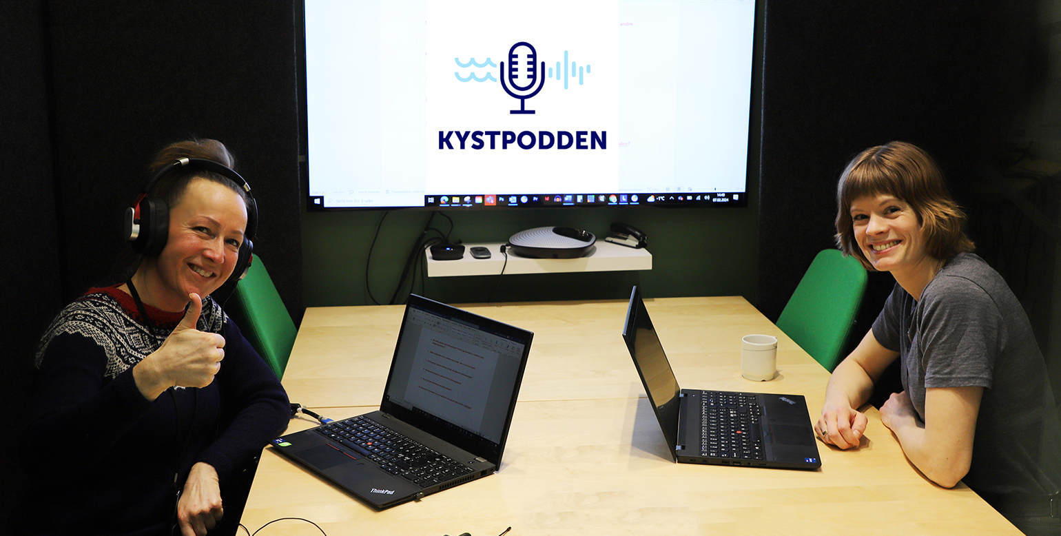 Bilde av deltakere i podkast 