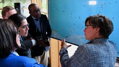 overvåkingsverktøy vises frem på konteranse