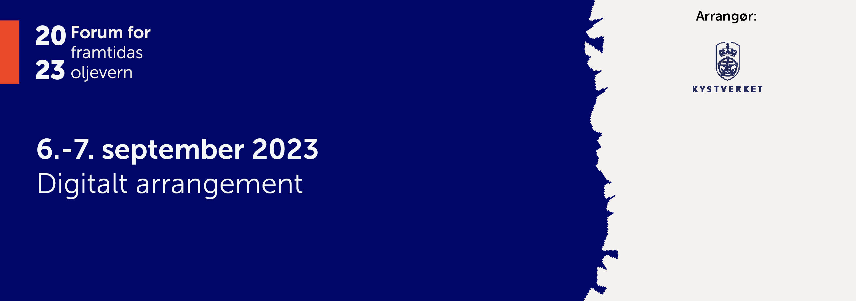 Banner for forum for framtidas oljevern 2023