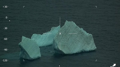 Isfjell oppdaget via satellitt