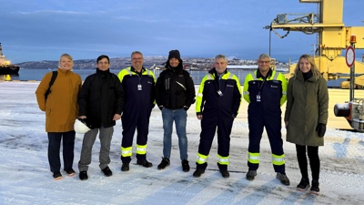 Under tilsynet fra EMSA