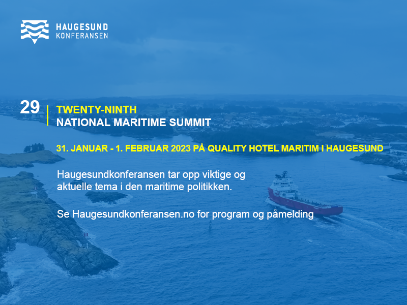 Teaserplakat for Haugesundkonferansen 2023