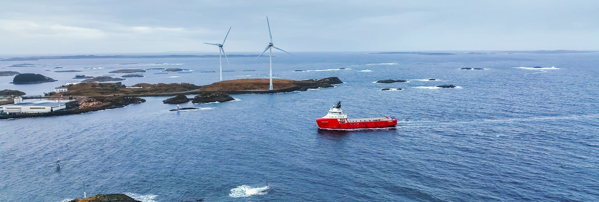 Skip i innseilingen til Haugesund