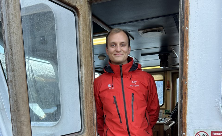 Bilde av losaspirant på oppdrag