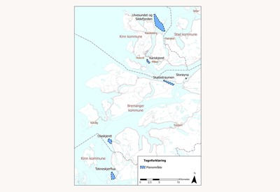 Kartutsnitt planområde