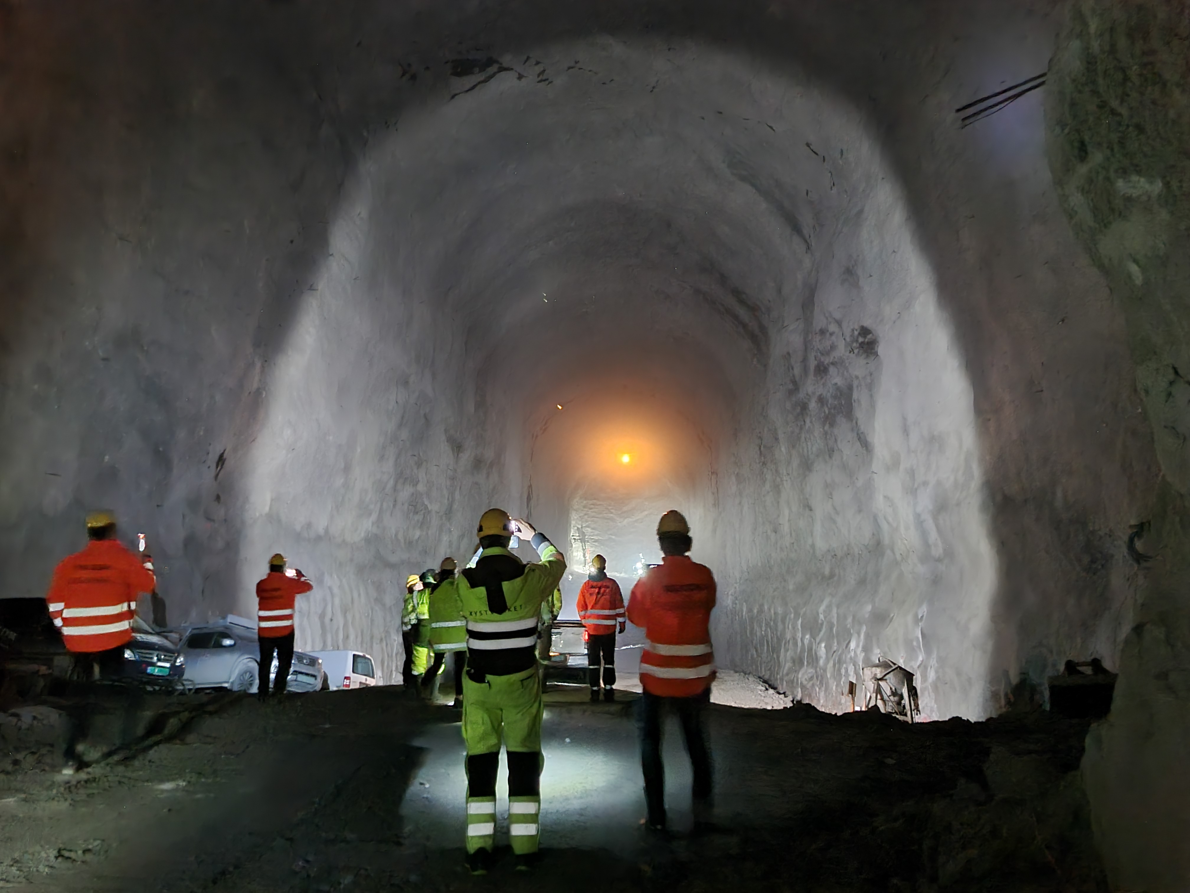Bilde fra Fjellhall 22 hos Boliden Odda.