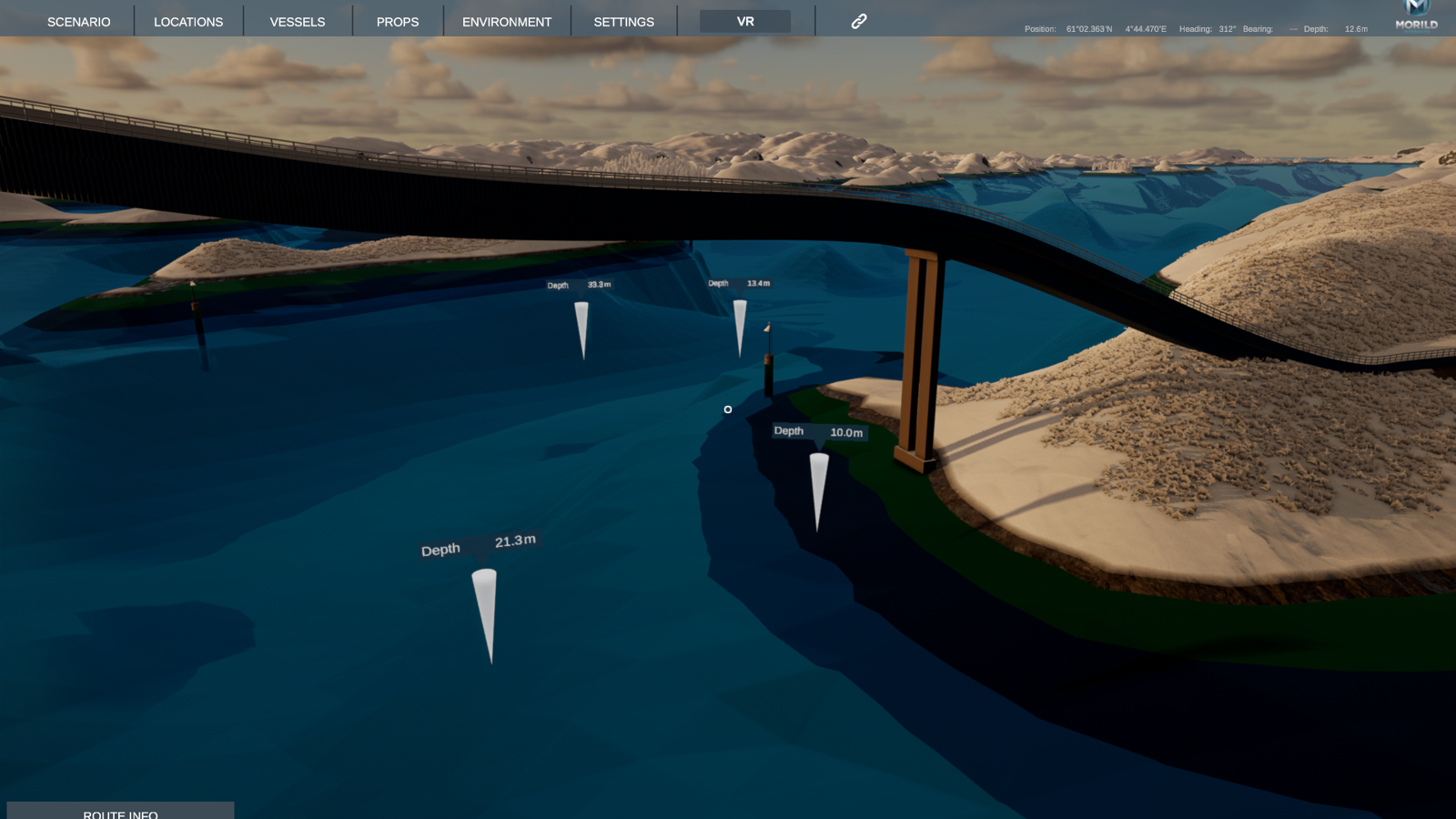 Torrent Simulator Testar nye prosjekt i eigen VR-simulator | Kystverket - tar ansvar for ...