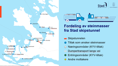 Kart med prikker